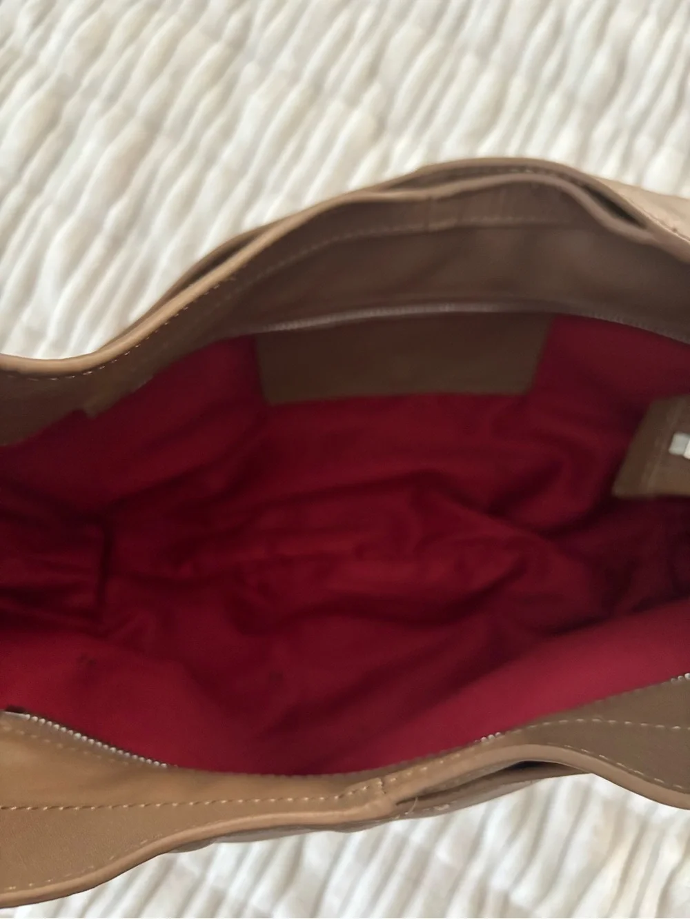 Hammitt Taupe Shoulder Hobo with Stud Accents